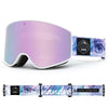 Nandn Unisex Snowboard-Schutzbrille mit austauschbaren Gläsern