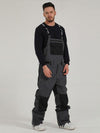 Gsou Snow Mountain Discover Colorblock Snowboard-Trägerhose für Herren