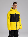 Searipe Independent Colorblock Windbreaker-Schneejacke für Herren