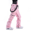 RIIVIYELE Herren Winter-Berg-Schneehose Ski-Latzhose