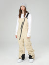 Searipe Damen-Winter-Schneehose mit schrägem Reißverschluss