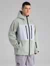Searipe Independent Colorblock Windbreaker-Schneejacke für Herren