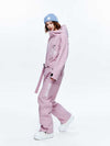 Damen High Experience Checkerboard Sleeve Urban Style Einteiler Snowboardanzug