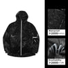 Mountain Beast Damen-Skijacken aus schwarzem, 3-lagigem Graphen-Material