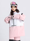 Cosone Powdreamer Colorblock Anorak-Schneejacke für Damen