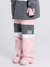 Cosone Winter Forward Colorblock Schneehose für Damen
