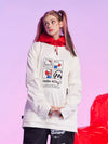 Nandn x Hello Kitty Snowboard-Hoodie für Herren