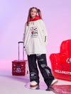 Nandn x Hello Kitty Snowboard-Hoodie für Herren