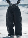 John Snow ChillMotion Allwetter-Snowboardhose für Damen, Baggy Cargo