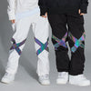 Unisex Arctic Queen Glimmer Neon Light Cross X Schneehose für Damen und Herren