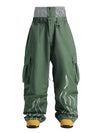 Gsou Snow Furious Spark Reflektierende Cargo-Schneehose für Damen
