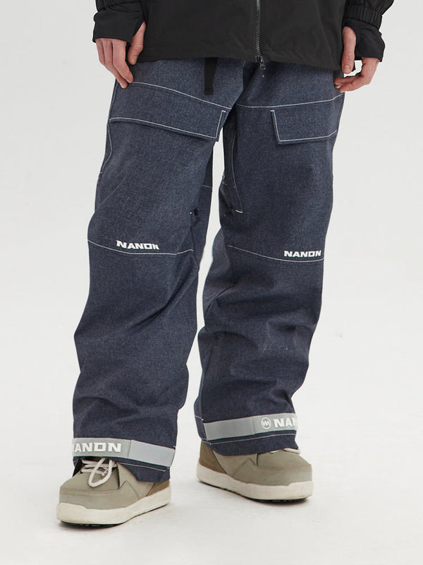 Nandn Just Cool Snowboard-Jeans für Herren, Schneehose