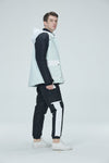 Arctic Queen Herren-Schneeanzüge mit Farbblock-Design und Divided Sky