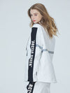Arctic Queen Winter Guide Stripe Reflective Smock Snow Jacket für Damen