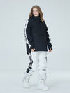 Arctic Queen Winter Guide Stripe reflektierende Schneeanzüge für Damen