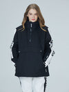 Arctic Queen Winter Guide Stripe Reflective Smock Snow Jacket für Damen
