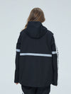 Arctic Queen Winter Guide Stripe Reflective Smock Snow Jacket für Damen