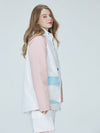 Arctic Queen Damen-Skijacke „Divided Sky Colorblock“