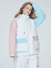 Arctic Queen Herren-Skijacke „Divided Sky Colorblock“
