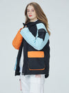 Arctic Queen Damen-Skijacke „Divided Sky Colorblock“