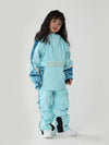 Kinder Air Pose Anorak-Schneeanzug mit Blumenmuster – Skijacke und Hose