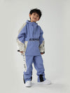 Kinder Air Pose Anorak-Schneeanzug mit Blumenmuster – Skijacke und Hose