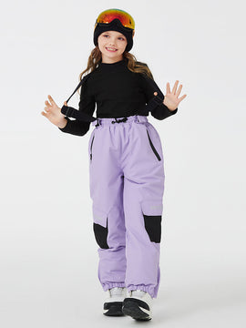 Unisex-Schneehose für Kinder und Bergliebhaber, wasserdicht, Ski-Latzhose