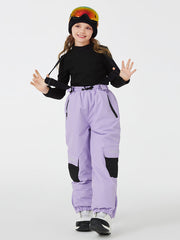 Unisex-Schneehose für Kinder und Bergliebhaber, wasserdicht, Ski-Latzhose