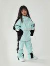 Kinder Air Pose Anorak-Schneeanzug mit Blumenmuster – Skijacke und Hose