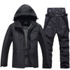 Herren-Skijacke und -hose mit Isolierung für Mountain Shredding
