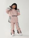 Kinder Air Pose Anorak-Schneeanzug mit Blumenmuster – Skijacke und Hose