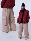RenChill Mountain Oversize Baggy Schneehose für Damen