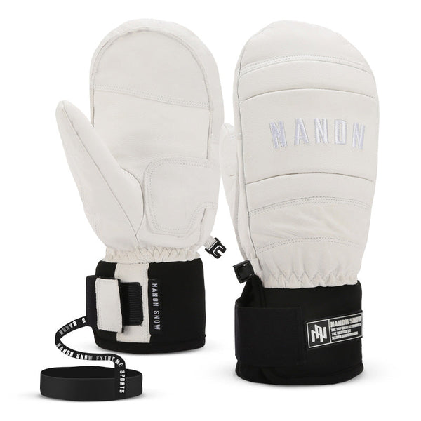 Nandn Mountain Chill Herren-Snowboardhandschuhe aus Ziegenleder für jedes Wetter