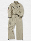 Damen-Schneeanzug Nandn Mountain Cargo Baggy Einteiler Schneeanzug