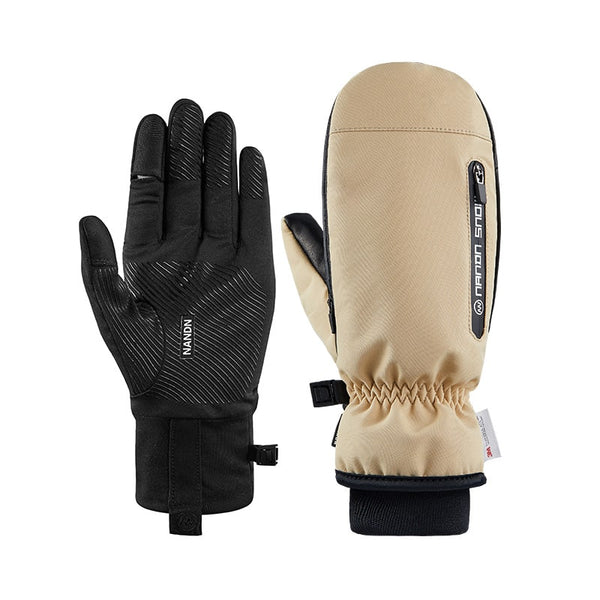 Nandn Winter Mountain Shred Allwetter-Schneehandschuhe für Damen