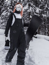 Nandn SnowSlope Baggy wasserdichte Snowboard-Latzhose für Herren