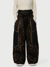Wild Motion Damen-Schneehose mit mehreren Taschen, reflektierendem Farbblock-Design und extraweitem Sitz