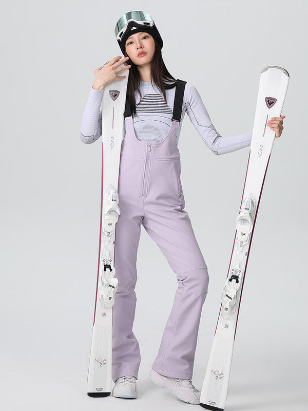 Searipe Tailored Flex Flare Ski-Latzhose für Damen