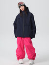 Searipe Unisex Strapazierfähiger Mountain Pro All-Terrain Baggy Schneeanzug für Herren