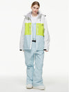 Herren-Backcountry-Bergwindjacke, Thermo-Schneeanzug mit Latzhose