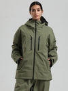 Gsou Snow Durable Mountain Pro Damen-Skijacke mit Isolierung und Windschutz