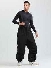 Gsou Snow Durable Mountain Pro All Function Cargo-Schnee-Latzhose für Herren