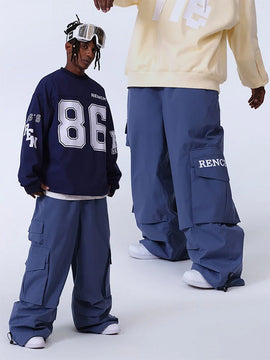RenChill Mountain Oversize Baggy Schneehose für Herren
