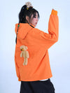 Renchill BearHug Kuscheliger Fleece-Oversize-Schneehoodie für Damen