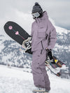 John Snow Damen-Skianzug im Urban Edge Streetwear-Stil, locker geschnitten