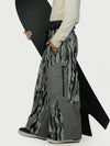 Wild Motion Herren-Schneehose mit mehreren Taschen, reflektierendem Farbblock-Design und extraweitem Sitz