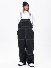 Herren City Chill Street Style Freerider Baggy Snow Bib Overalls