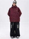 NightRide Chill Damen-Schneeanzug mit Reflektoren – Set aus Bergjacke und Baggy-Cargohose