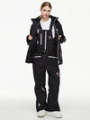 Damen-Schneeanzug „Arctic Queen Snowflake Princess Fantasy“ mit Latzhose