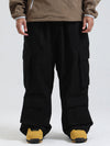 Gsou Snow Alpine Cruiser Fleece Oversize Baggy Snowboardhose für Herren